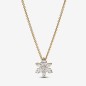 COLLANA HERBARIUM FIORE LUMINOSO DORATO DONNA PANDORA COLLANA HERBARIUM FIORE LUMINOSO DORATO DONNA PANDORA