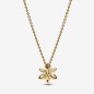 COLLANA HERBARIUM FIORE LUMINOSO DORATO DONNA PANDORA COLLANA HERBARIUM FIORE LUMINOSO DORATO DONNA PANDORA