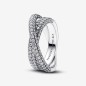 ANELLO PAVE' FASCIA INTRECCIATA MIS.48 DONNA PANDORA ANELLO PAVE' FASCIA INTRECCIATA MIS.48 DONNA PANDORA