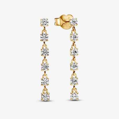 ORECCHINI PENDENTI CASCATA DI PIETRE DONNA PANDORA  263011C01 PANDORA