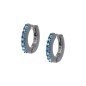 ORECCHINI CERCHIO RUTENIO TENNIS MANIA ZIRCONI AZZURRI DONNA AMEN ORECCHINI CERCHIO RUTENIO TENNIS MANIA ZIRCONI AZZURRI DONNA AMEN