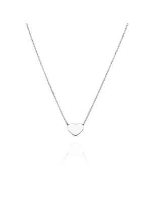 COLLANA CUORE IN ARGENTO RODIATO DONNA AMEN  CLHB3 AMEN