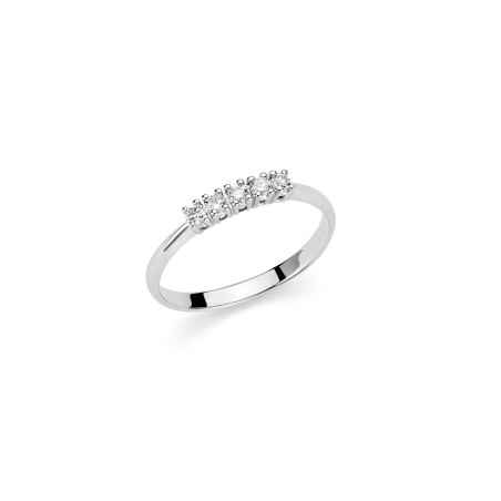 ANELLO ORO BIANCO DONNA MILUNA I DIAMANTI LID3228-020G7 MILUNA